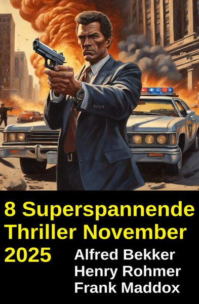 Produktbild: 8 Superspannende Thriller November 2025