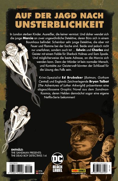 Produktbild: Sandman - Dead Boy Detectives: Das Geheimnis der Unsterblichkeit