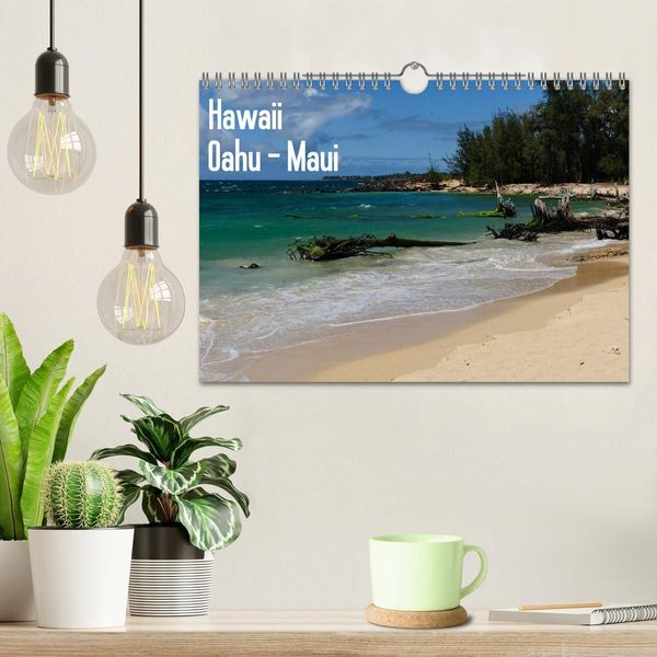 Produktbild: Hawaii - Oahu - Maui (Wandkalender 2027 DIN A4 quer), CALVENDO Monatskalender