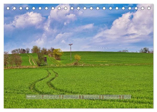 Produktbild: Th&uuml;ringer Traumlandschaften (Tischkalender 2026 DIN A5 quer), CALVENDO Monatskalender