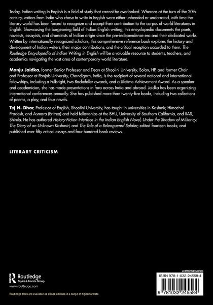 Produktbild: The Routledge Encyclopedia of Indian Writing in English