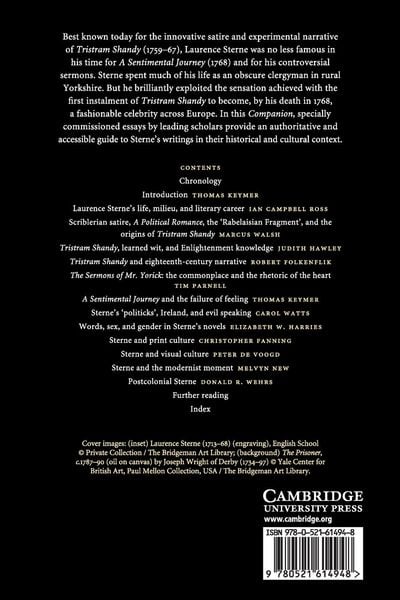 Produktbild: The Cambridge Companion to Laurence Sterne