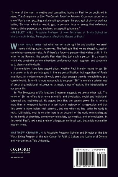 Produktbild: The Emergence of Sin