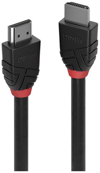 LINDY HDMI Anschlusskabel HDMI-A Stecker 3.00m Schwarz 36773 8K UHD HDMI-Kabel