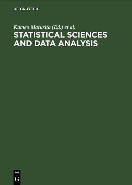 Produktbild: Statistical Sciences and Data Analysis