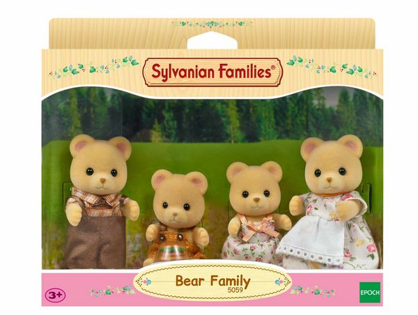 Sylvanian Families Bären Baby – Bewegliche Sammelfigur Mit Kinderbett & Flasche, Für Kinder Ab 3 Jahren