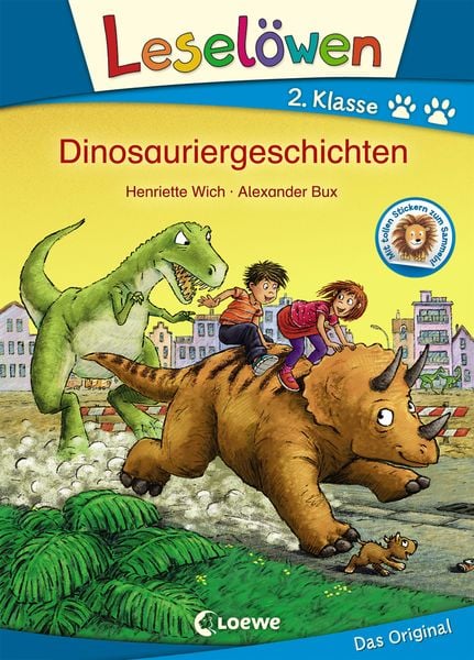 Leselöwen 2. Klasse - Dinosauriergeschichten, Gebundene Ausgabe von Henriette Wich, Loewe, 9783785586174