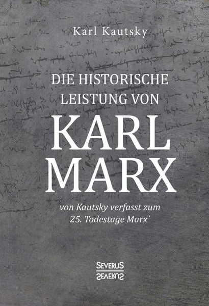 Produktbild: Die historische Leistung von Karl Marx