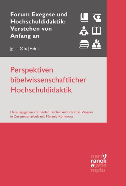 Produktbild: Perspektiven bibelwissenschaftlicher Hochschuldidaktik