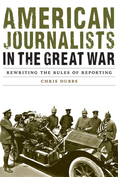 Produktbild: American Journalists in the Great War