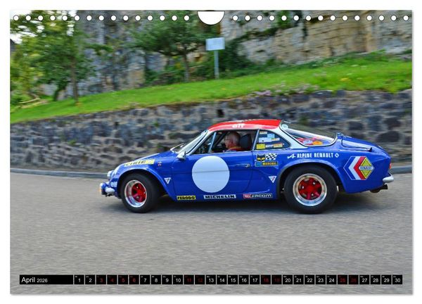 Produktbild: Renault Alpine A110 (Wandkalender 2026 DIN A4 quer), CALVENDO Monatskalender
