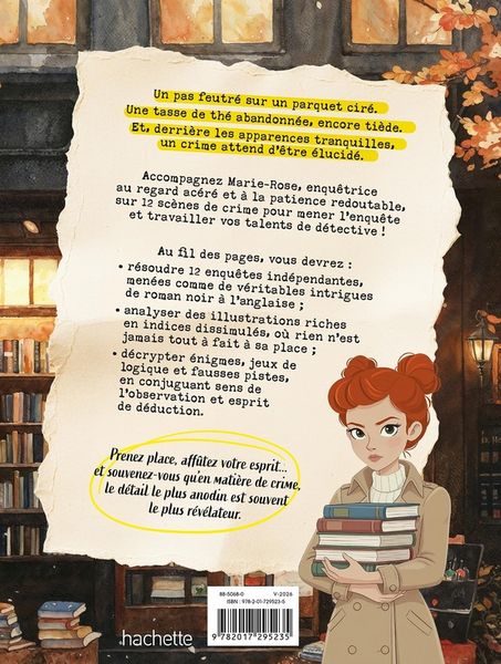Produktbild: Le cahier d'enqu&ecirc;tes cozy mystery adultes