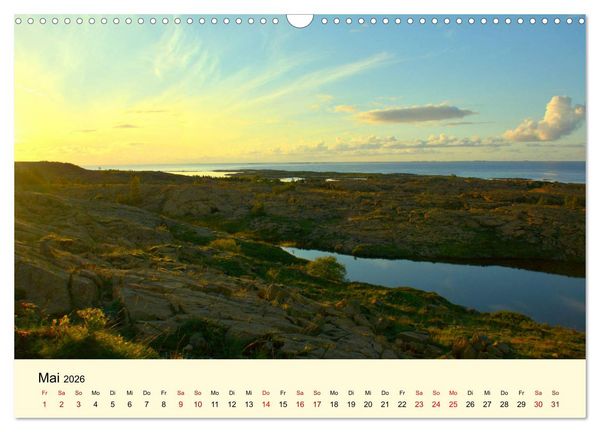 Produktbild: Lichtstimmungen des Nordens (Wandkalender 2026 DIN A3 quer), CALVENDO Monatskalender