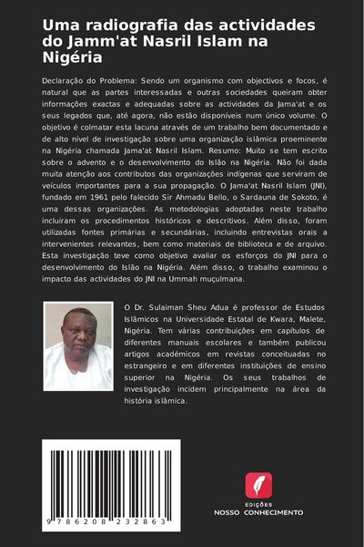 Produktbild: Uma radiografia das actividades do Jamm'at Nasril Islam na Nig&eacute;ria