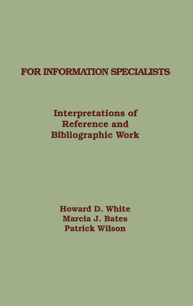 Produktbild: For Information Specialists