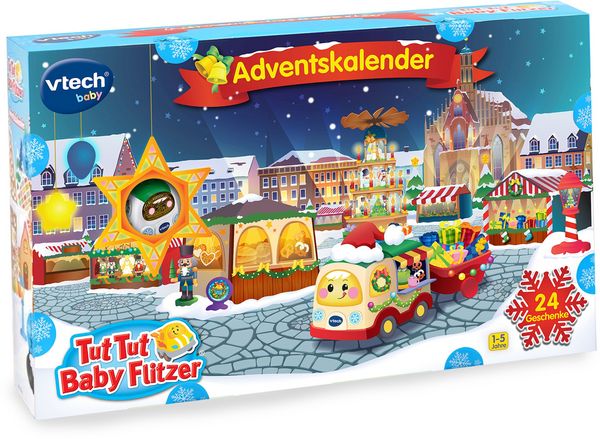 Produktbild: VTech Tut Tut Flitzer Spielwaren Adventskalender Altersklasse ab 1 Jahr