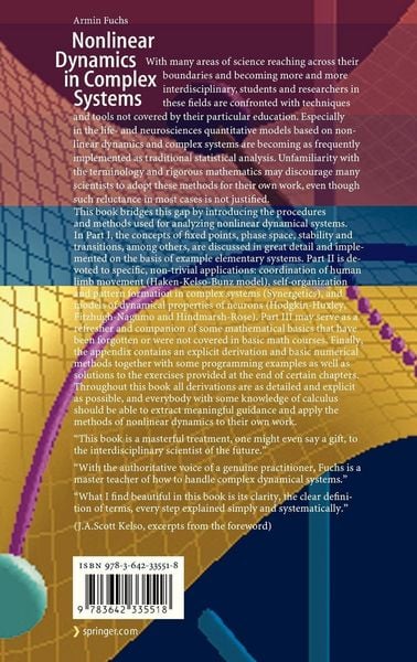 Produktbild: Nonlinear Dynamics in Complex Systems