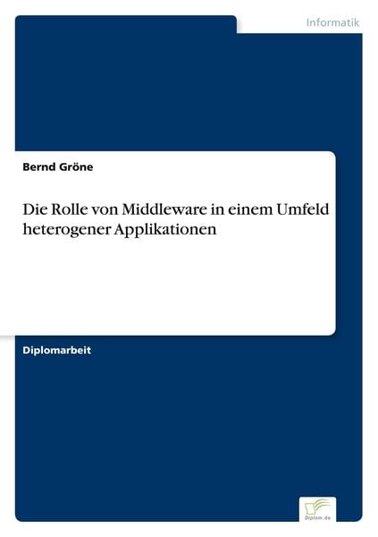 Produktbild: Die Rolle von Middleware in einem Umfeld heterogener Applikationen