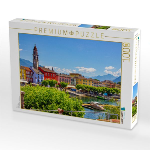 Produktbild: CALVENDO Puzzle Ascona | 1000 Teile Lege-Gr&ouml;&szlig;e 64x48cm Foto-Puzzle f&uuml;r gl&uuml;ckliche Stunden