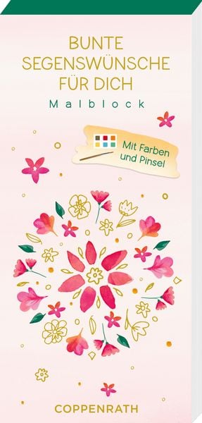 Produktbild: Mini-Malblock &ndash; Bunte Segensw&uuml;nsche f&uuml;r dich