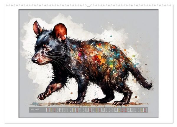 Produktbild: Liebenswerte Beuteltiere (Wandkalender 2026 DIN A2 quer), CALVENDO Monatskalender