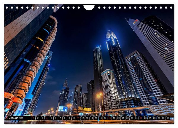 Produktbild: Dubai - City of dreams (Wandkalender 2026 DIN A4 quer), CALVENDO Monatskalender
