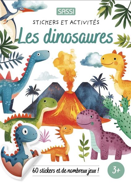 Produktbild: Stickers et Activites. Les Dinosaures