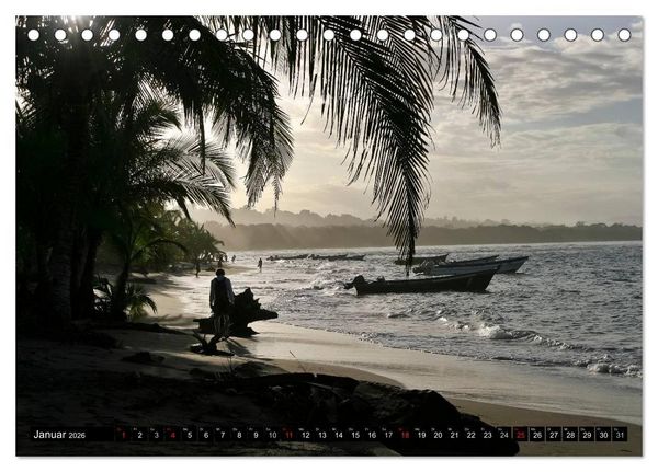 Produktbild: Costa Rica - Pure Lebensfreude (Tischkalender 2026 DIN A5 quer), CALVENDO Monatskalender