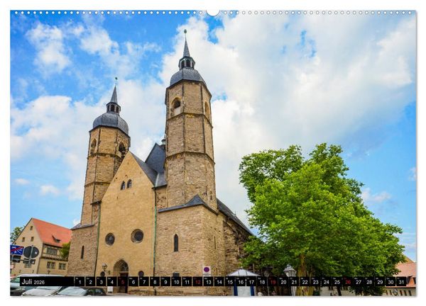 Produktbild: Lutherstadt Eisleben Impressionen (Wandkalender 2026 DIN A2 quer), CALVENDO Monatskalender