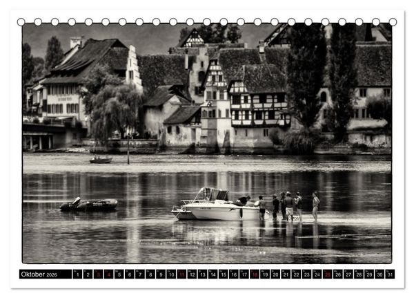 Produktbild: Boden-Seen-Sucht (Tischkalender 2026 DIN A5 quer), CALVENDO Monatskalender