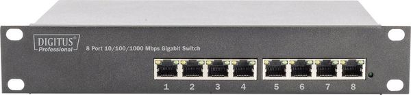 Digitus DN-80114 Netzwerk Switch 8 Port 10 / 100 / 1000MBit/s