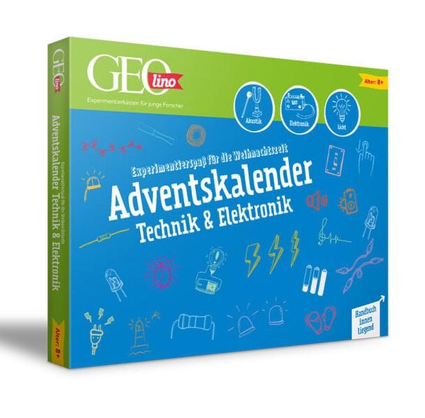 Produktbild: FRANZIS 67171 - GEOlino Technik & Elektronik Adventskalender