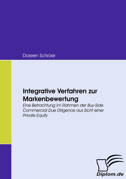 Produktbild: Integrative Verfahren zur Markenbewertung