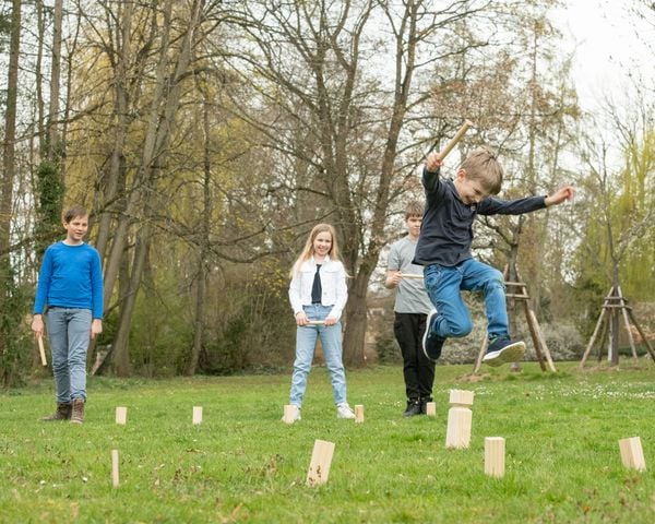 Produktbild: Outdoor active Schwedenschach Kubb 21-teilig