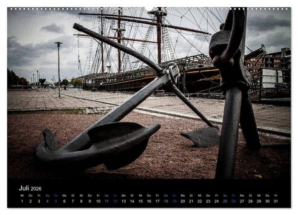 Produktbild: Turku / Finnland (hochwertiger Premium Wandkalender 2026 DIN A2 quer), Kunstdruck in Hochglanz