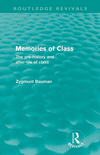 Produktbild: Memories of Class (Routledge Revivals)