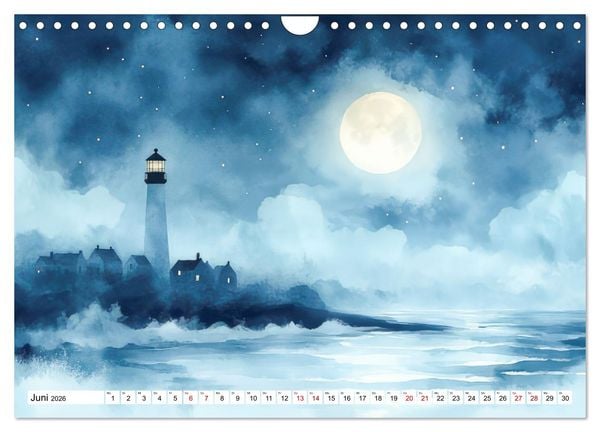 Produktbild: Wellenw&auml;chter (Wandkalender 2026 DIN A4 quer), CALVENDO Monatskalender