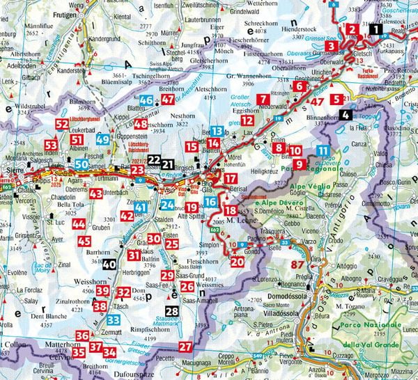 Produktbild: ROTHER Wanderf&uuml;hrer Wallis - Oberwallis