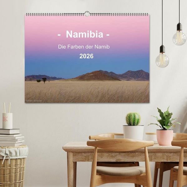 Produktbild: Namibia - Die Farben der Namib (Wandkalender 2026 DIN A2 quer), CALVENDO Monatskalender