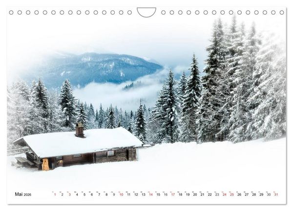 Produktbild: WINTERZAUBER Reit im Winkl und Umgebung (Wandkalender 2026 DIN A4 quer), CALVENDO Monatskalender