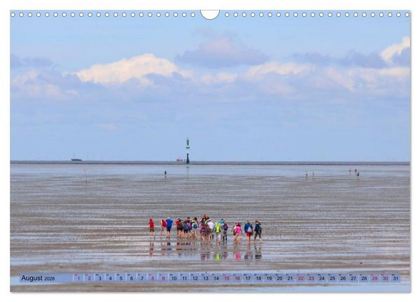 Produktbild: Cuxland, Urlaubsgl&uuml;ck zwischen Nordsee und Elbe (Wandkalender 2026 DIN A3 quer), CALVENDO Monatskalender