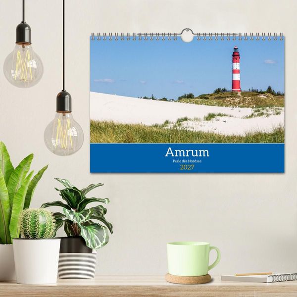 Produktbild: Amrum - Perle der Nordsee (Wandkalender 2027 DIN A4 quer), CALVENDO Monatskalender