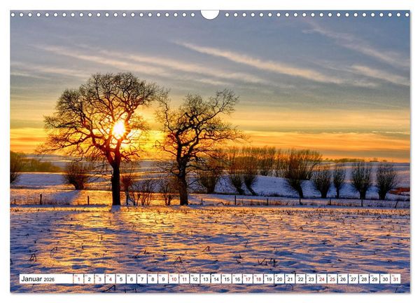 Produktbild: Unser sch&ouml;nes Mecklenburg (Wandkalender 2026 DIN A3 quer), CALVENDO Monatskalender