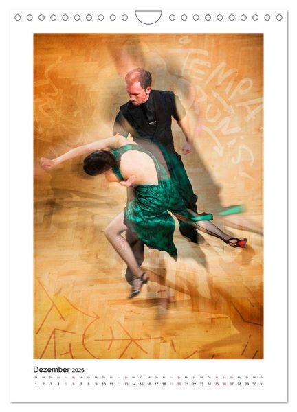 Produktbild: The Art Of Tango (Wandkalender 2026 DIN A4 hoch), CALVENDO Monatskalender