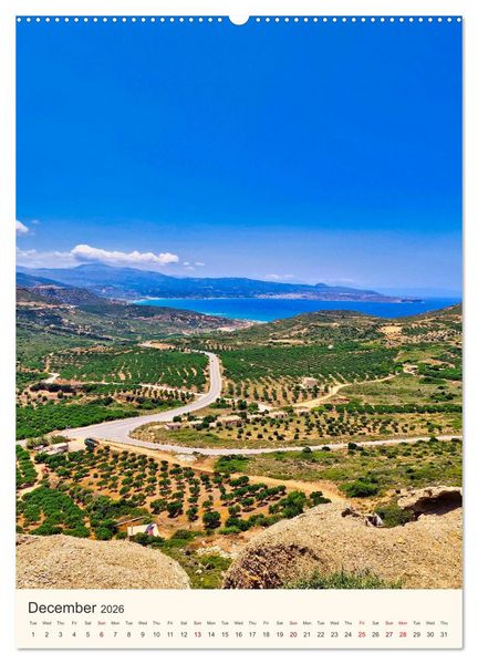 Produktbild: A feast for the eyes - Crete (High Quality Premium Wall Calendar 2026 DIN A2 portrait),CALVENDO 12 Month Wall Calendar