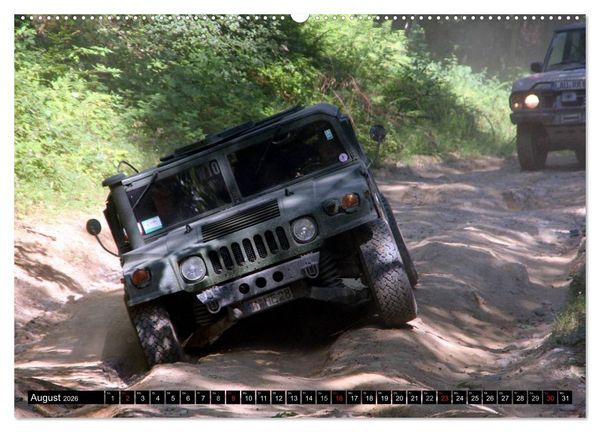 Produktbild: Hummer @ EnduRoMania (Wandkalender 2026 DIN A2 quer), CALVENDO Monatskalender