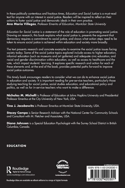 Produktbild: Education for Social Justice