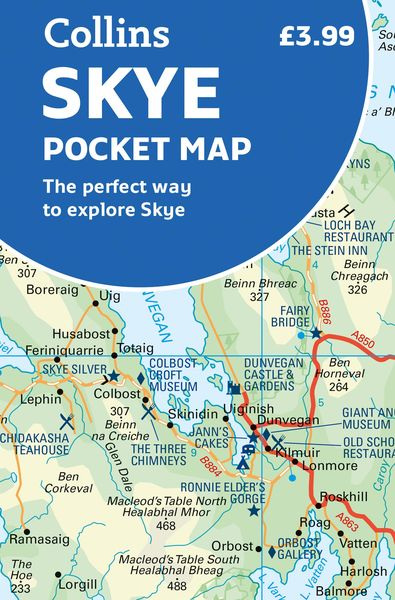 Produktbild: Collins Maps: Skye Pocket Map