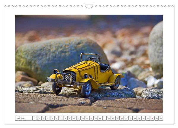 Produktbild: Modellautos auf Reisen (Wandkalender 2026 DIN A3 quer), CALVENDO Monatskalender