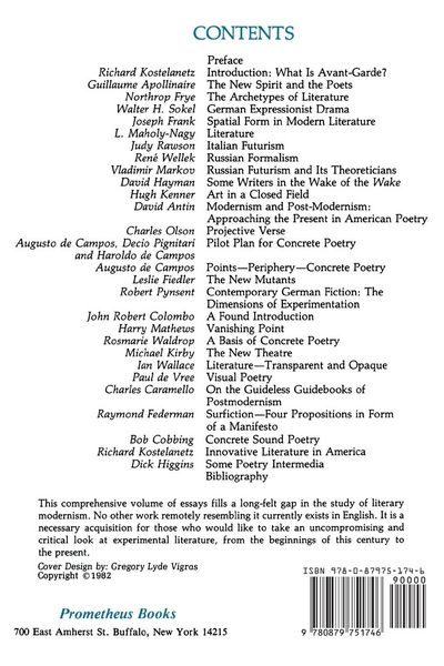 Produktbild: The Avant-Garde Tradition in Literature